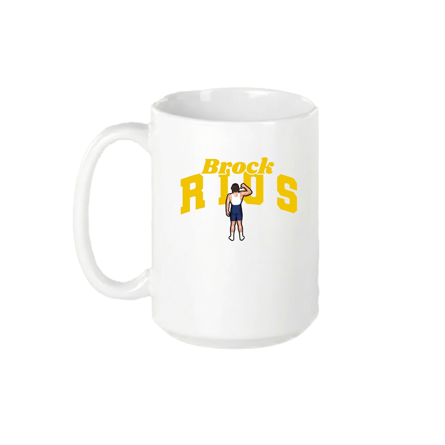 15oz Coffee Mug — Signature Arch in White