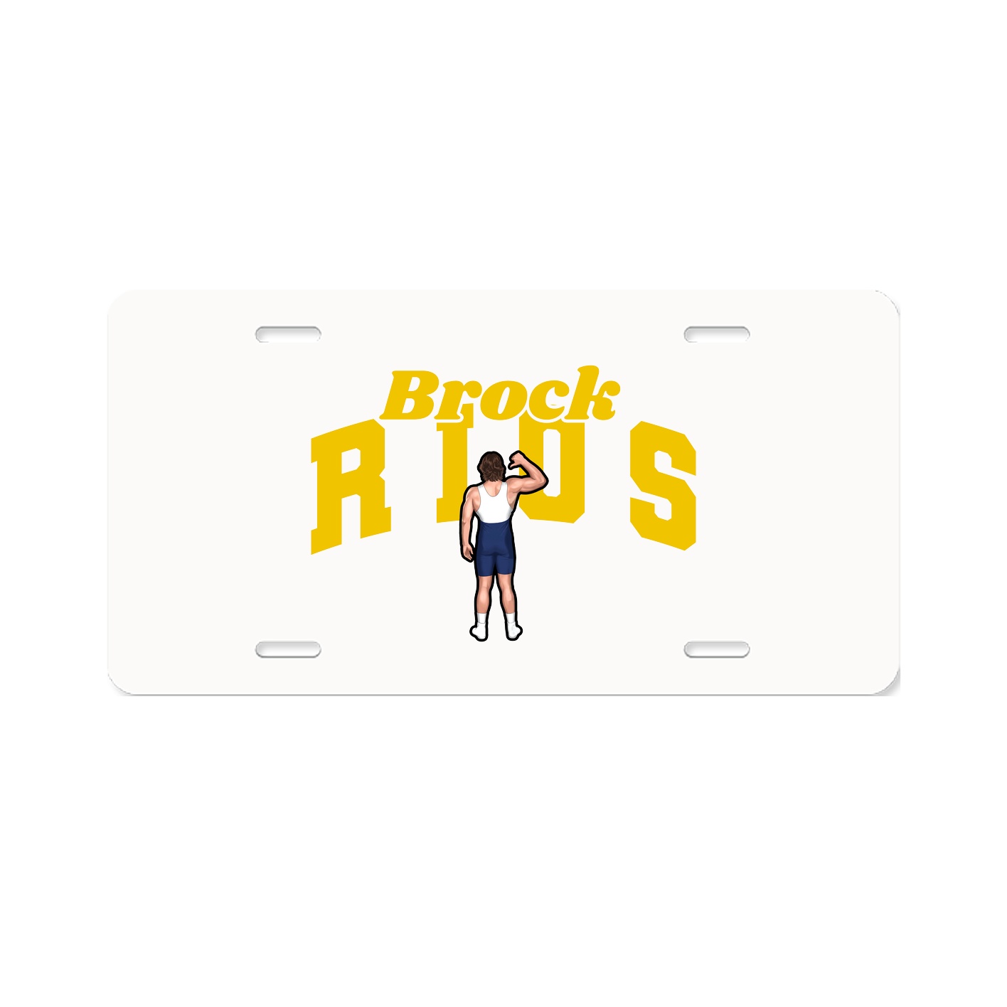 License Plate — Signature Arch in Classic