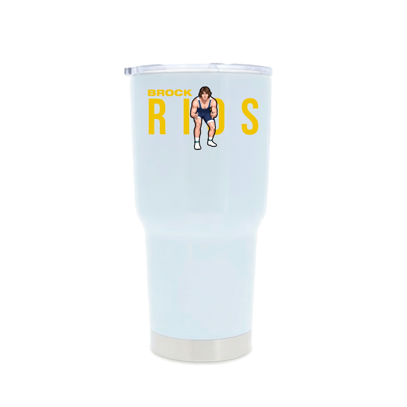 30oz Stainless Steel Tumbler — Player Name in White