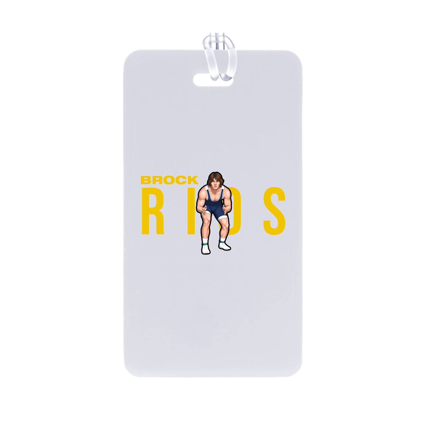 Bag Tag — Player Name in Classic