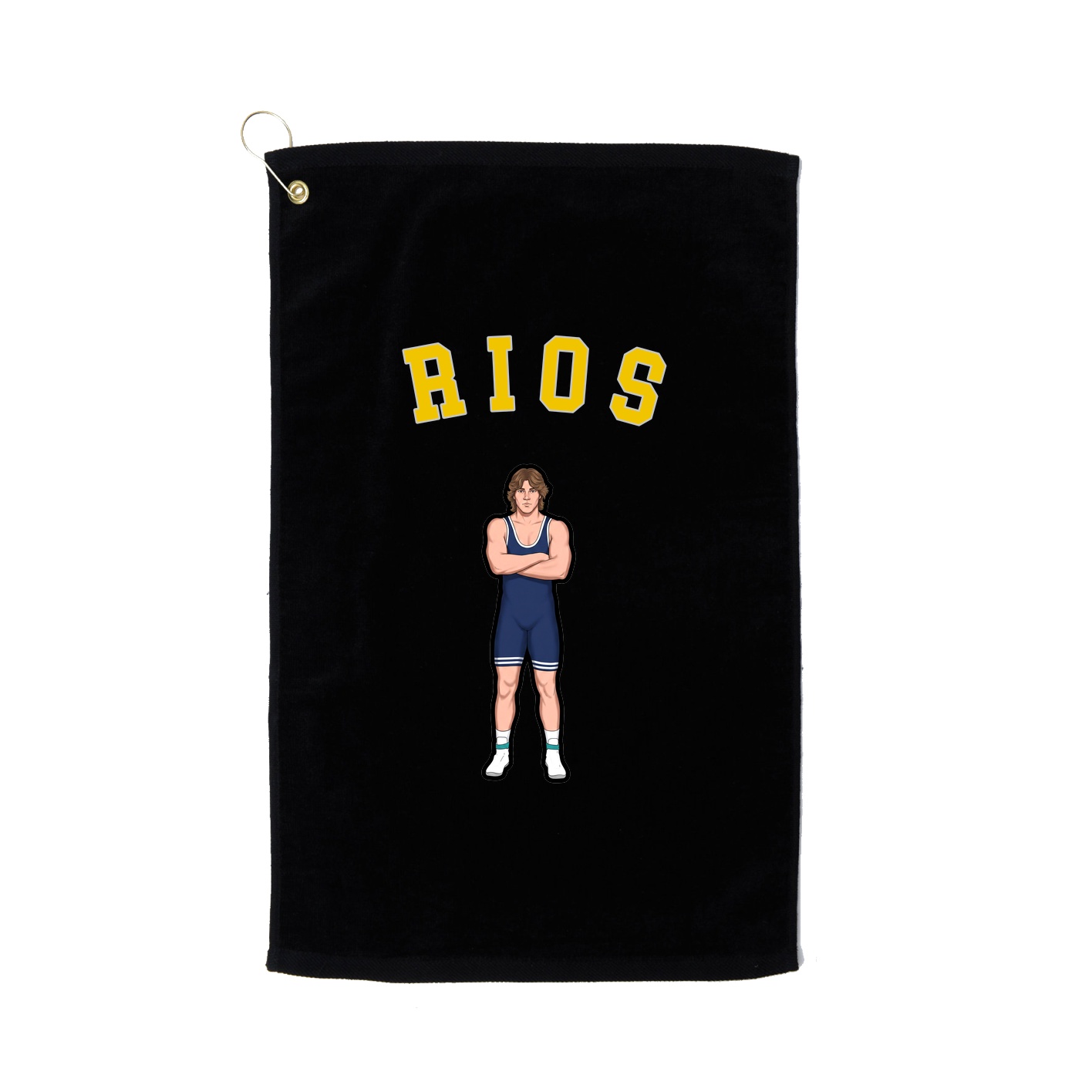 Golf Towel — Shirsey Arch in Black
