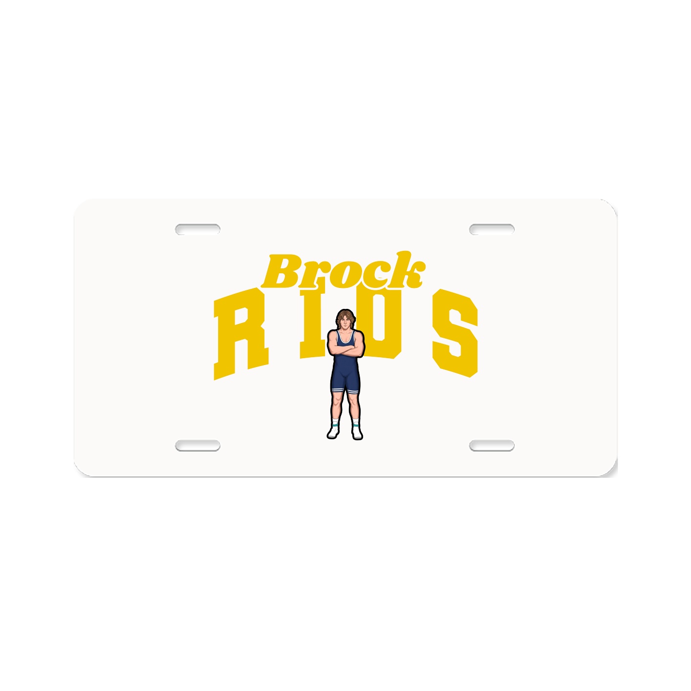 License Plate — Signature Arch in Classic