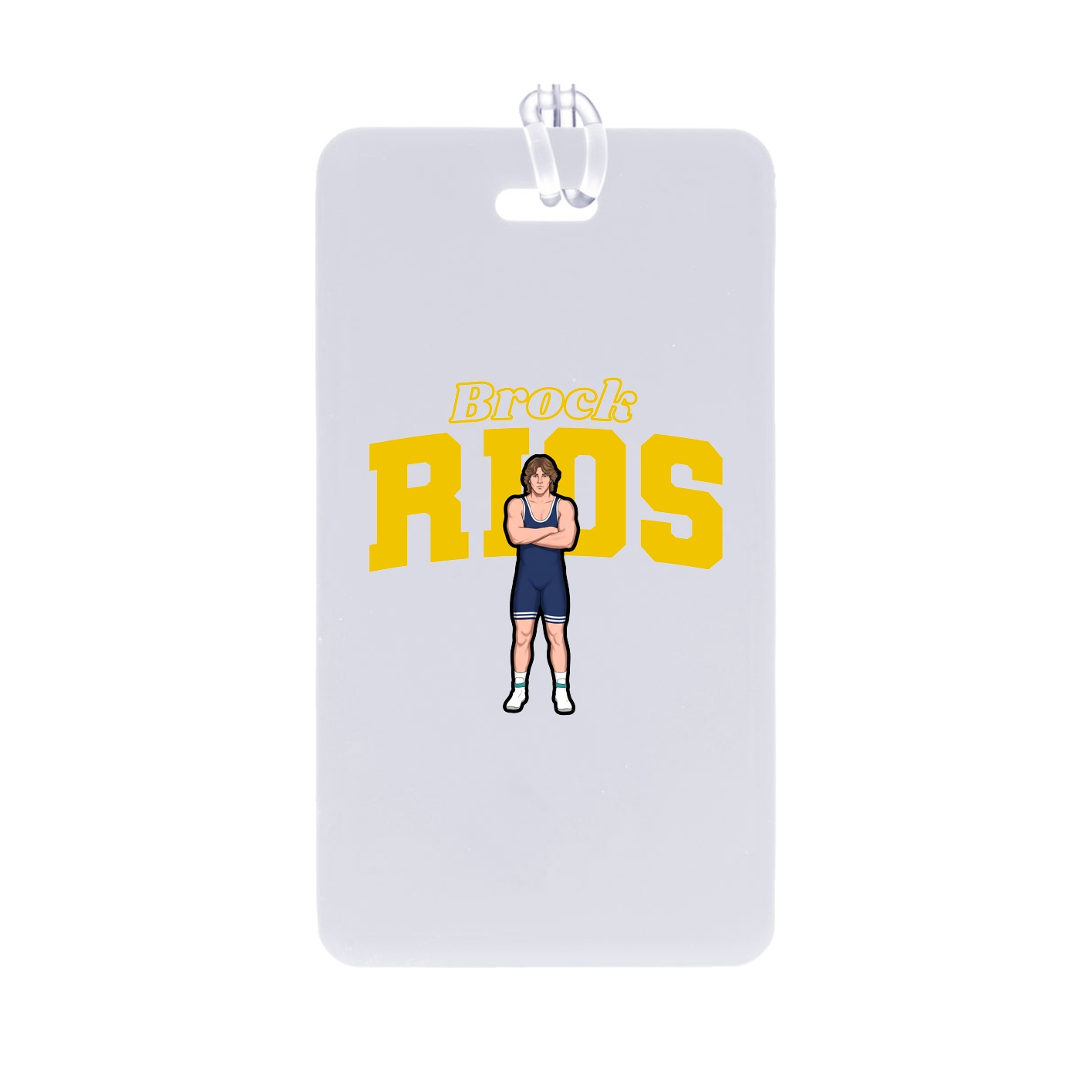 Bag Tag — Name Arch in Classic