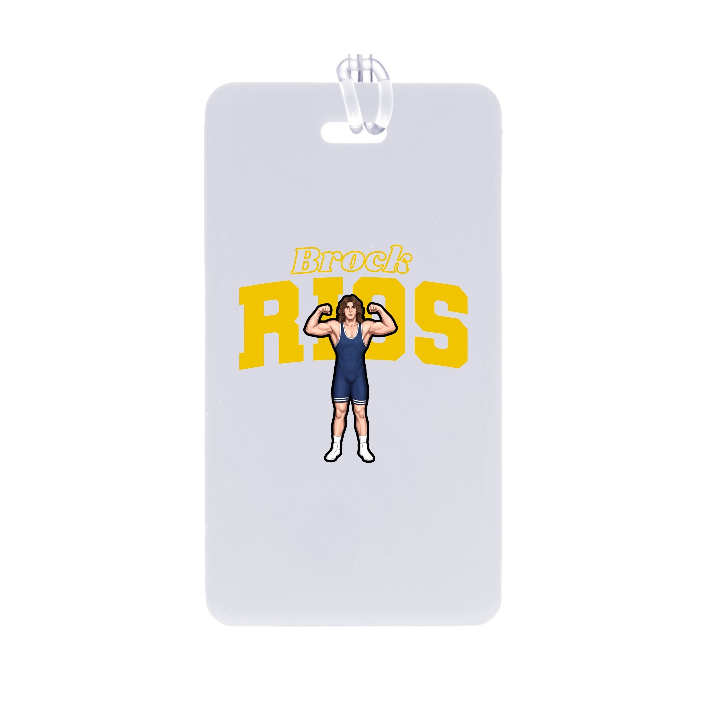 Bag Tag — Name Arch in Classic