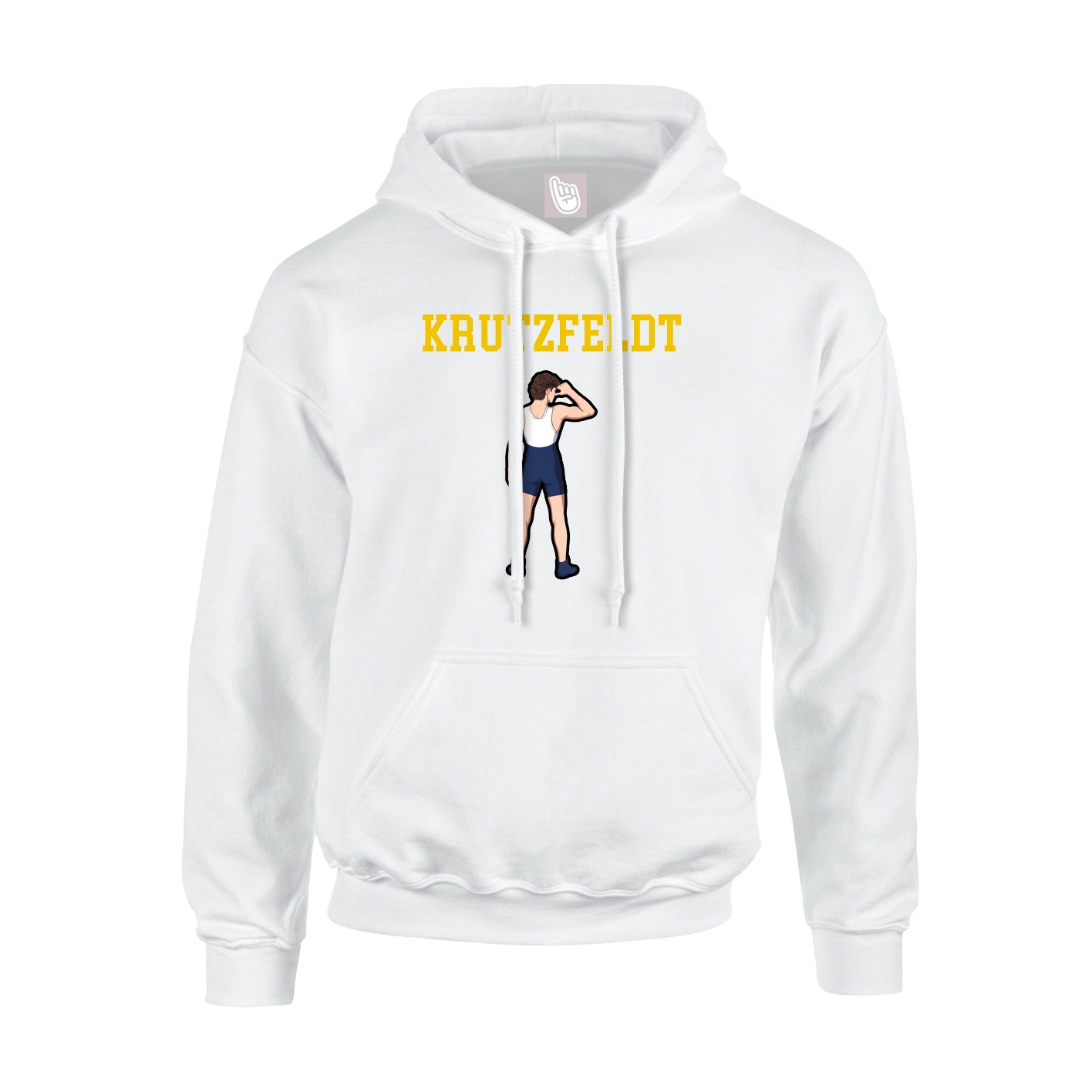 Hoodie — Shirsey in White