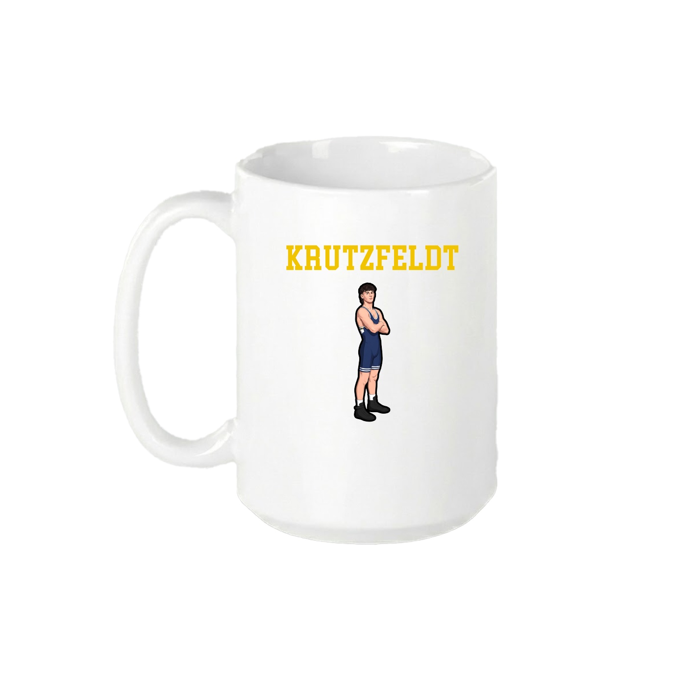 15oz Coffee Mug — Shirsey in White