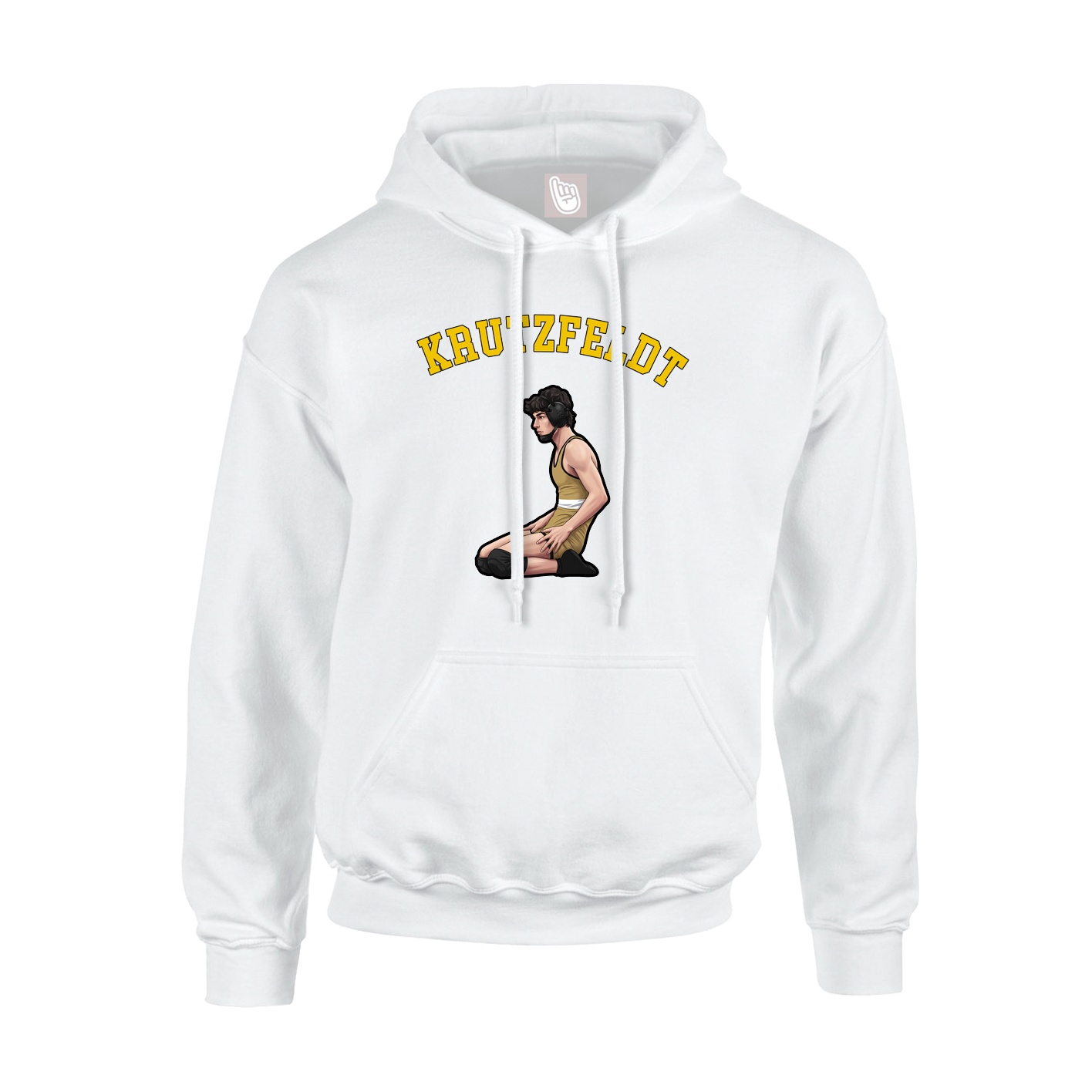Hoodie — Shirsey Arch in White