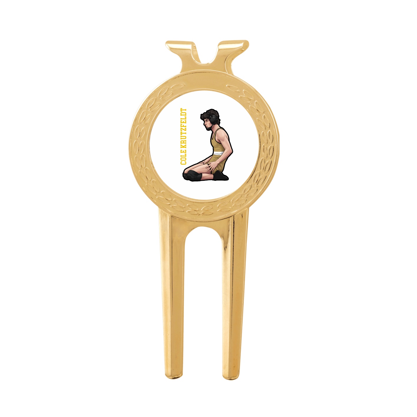 Divot Tool with Ball Marker — Name Vertical in Classic