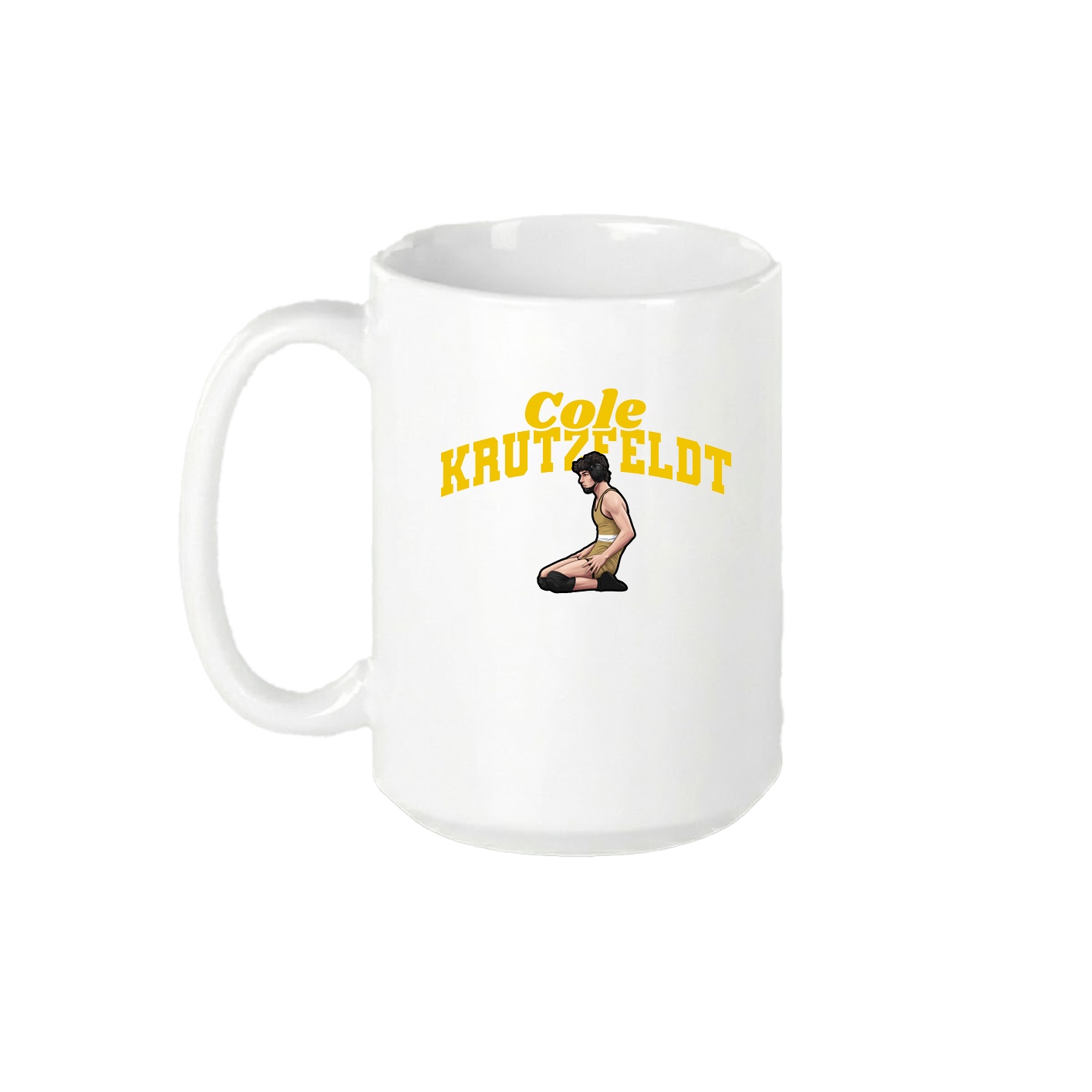 15oz Coffee Mug — Signature Arch in White