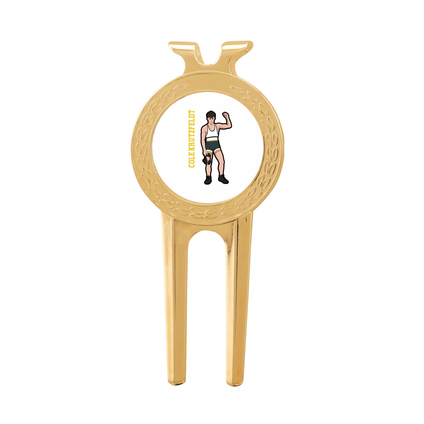 Divot Tool with Ball Marker — Name Vertical in Classic