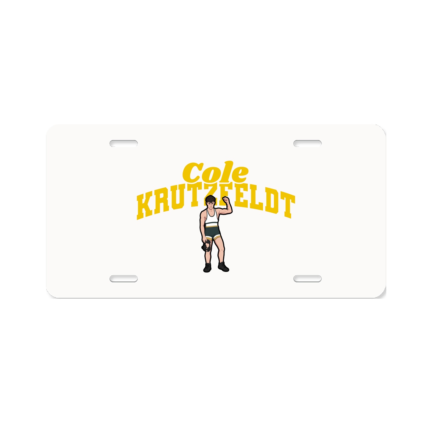 License Plate — Signature Arch in Classic