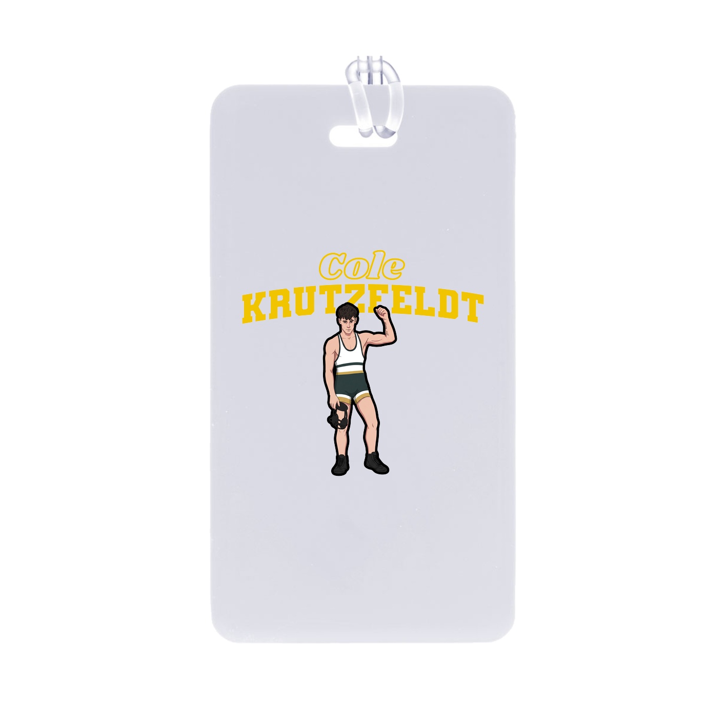 Bag Tag — Name Arch in Classic