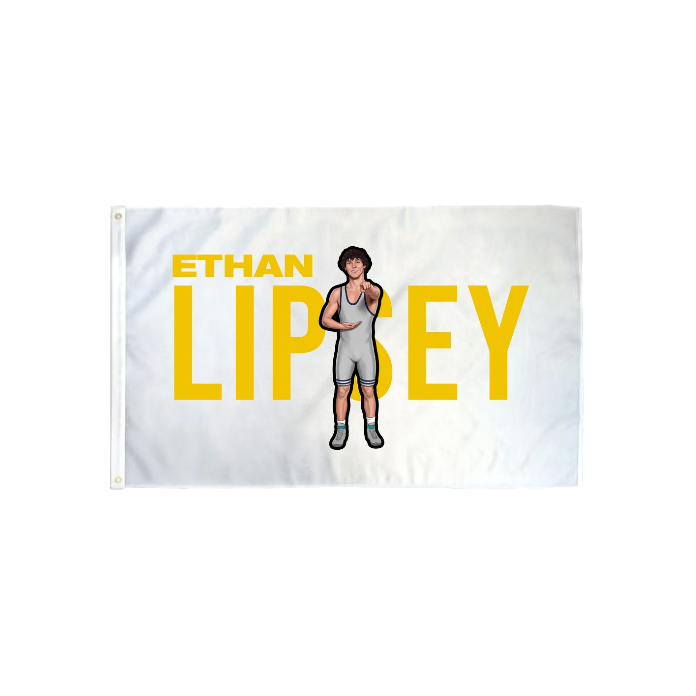 3x5 Flag — Player Name in Classic