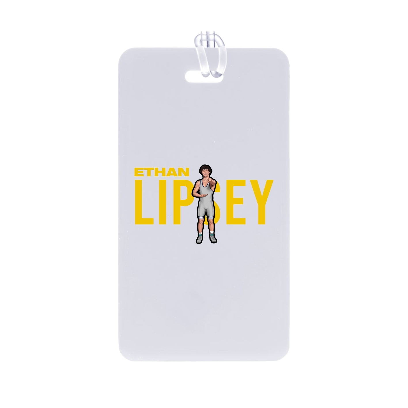 Bag Tag — Player Name in Classic