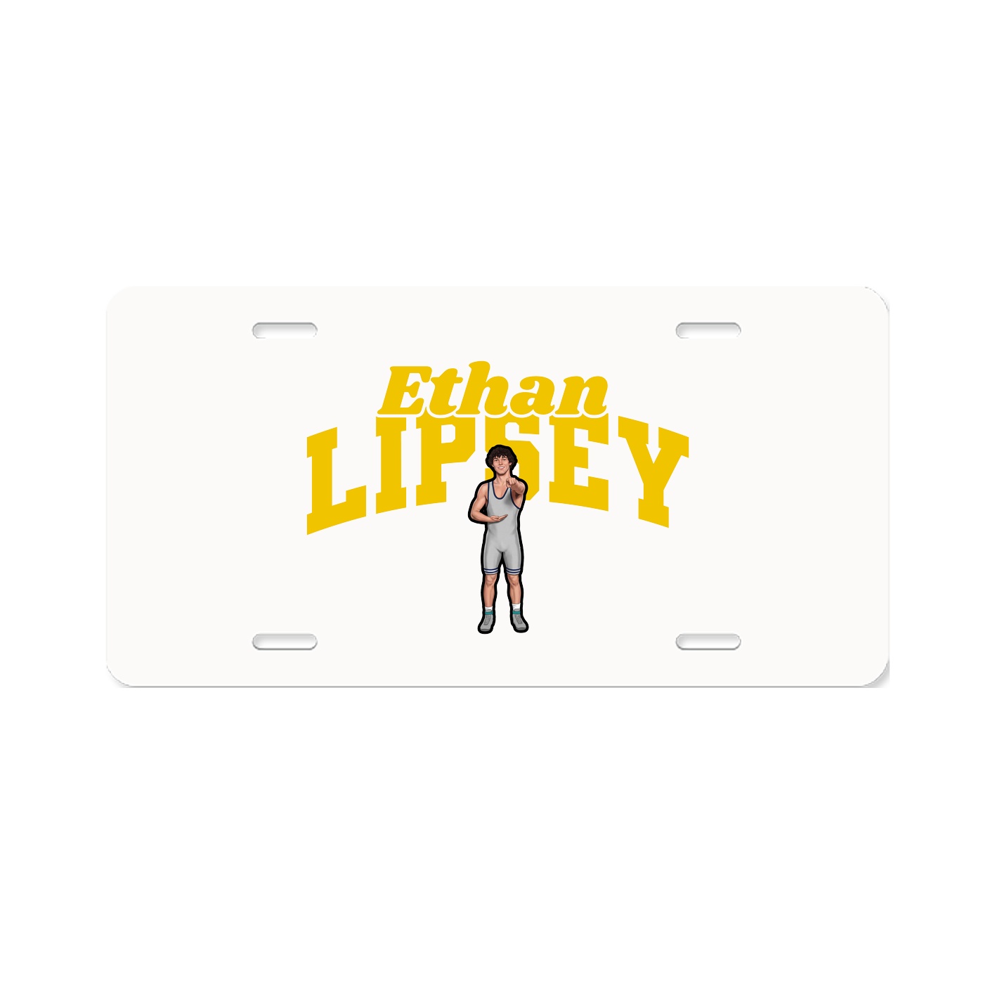 License Plate — Signature Arch in Classic