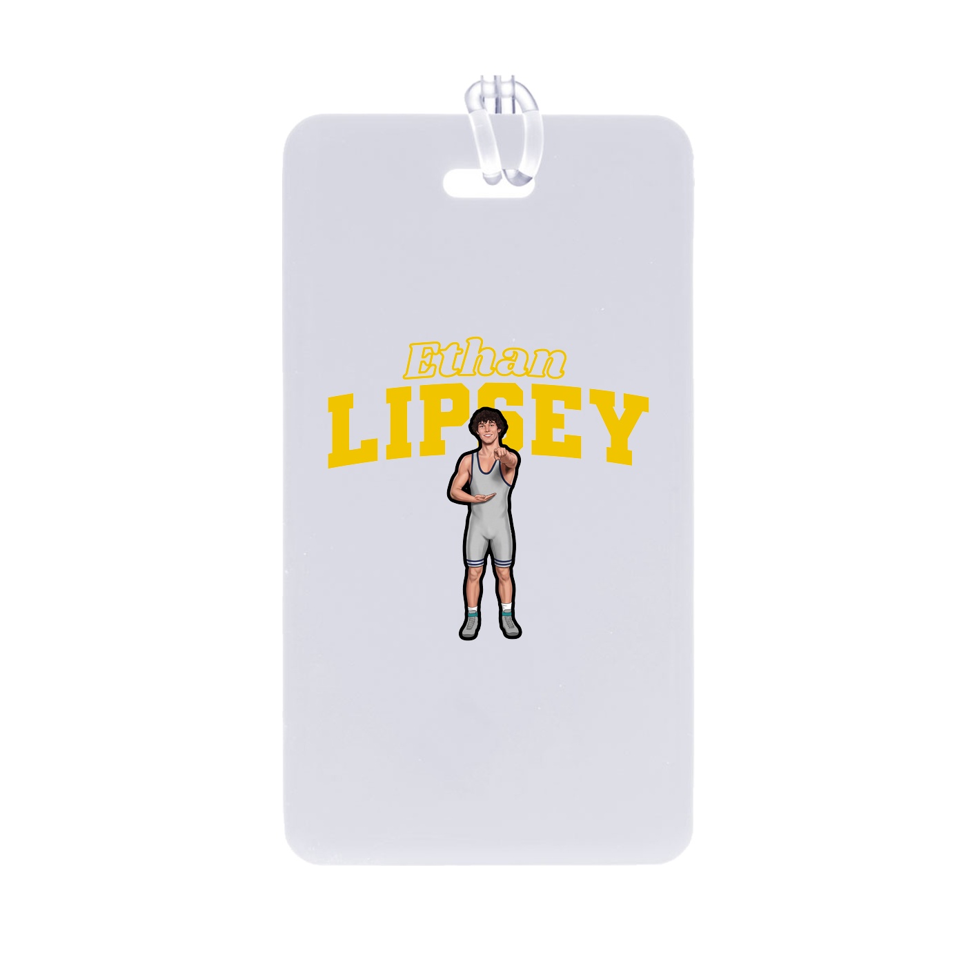 Bag Tag — Name Arch in Classic