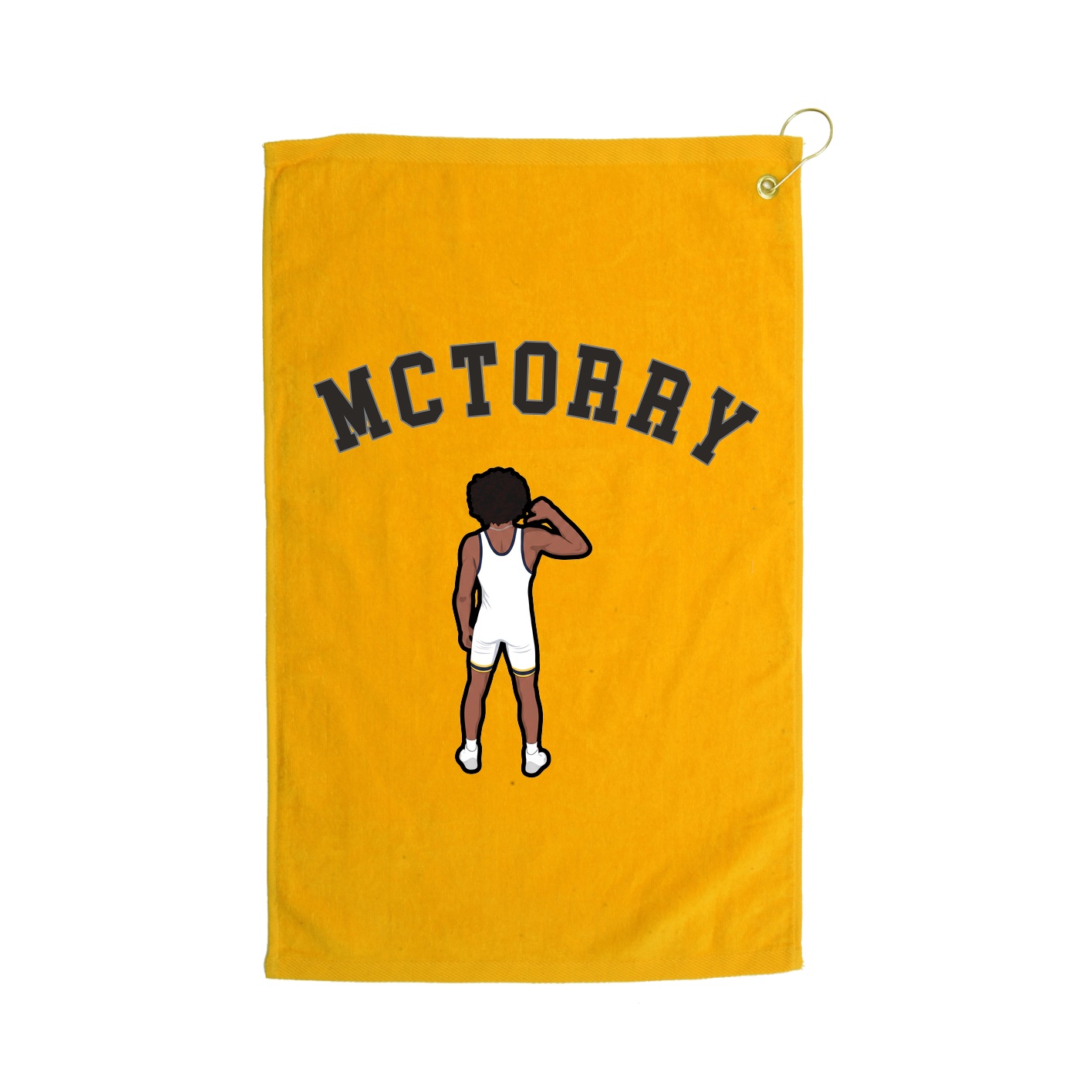 Golf Towel — Shirsey Arch in Gold