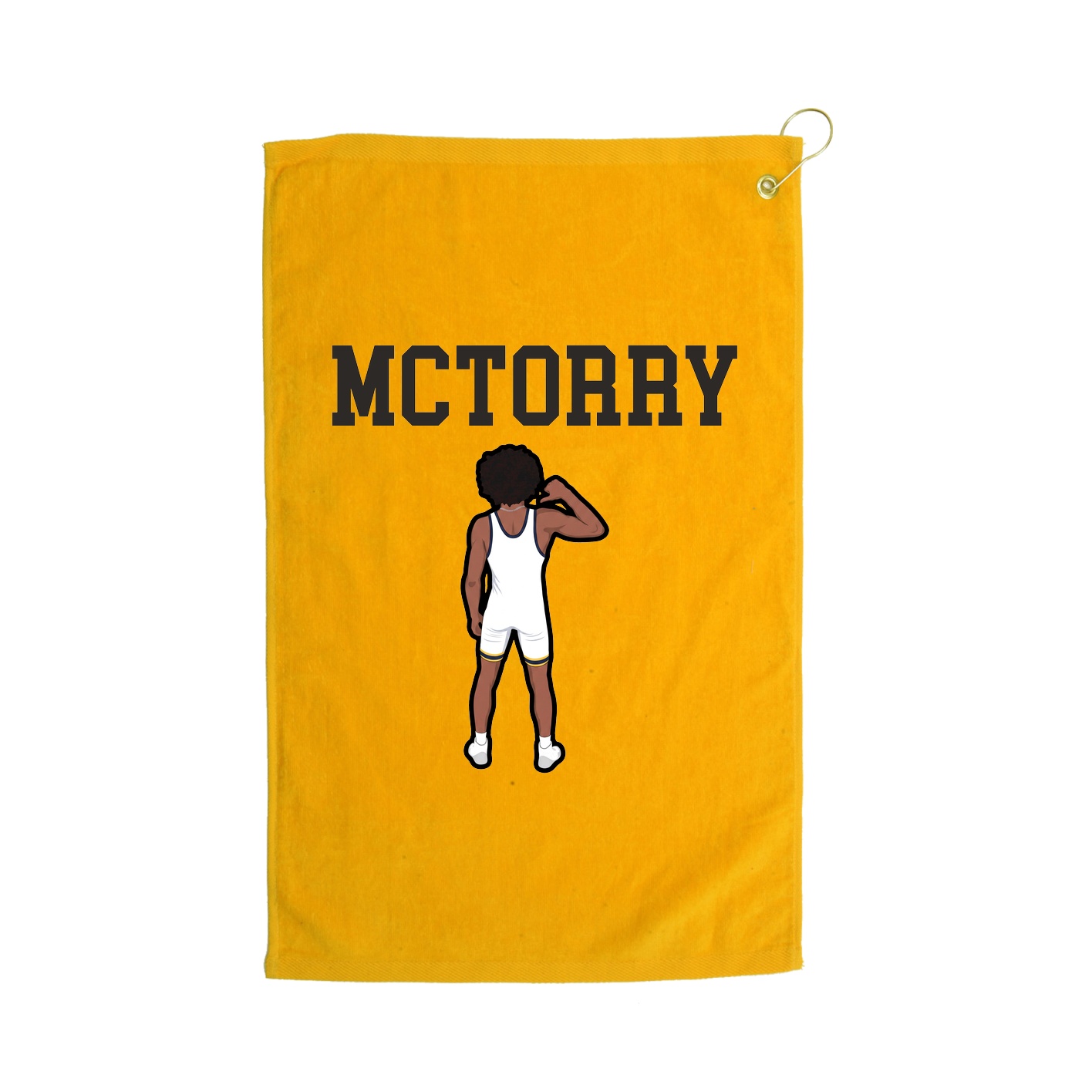 Golf Towel — Shirsey in Gold