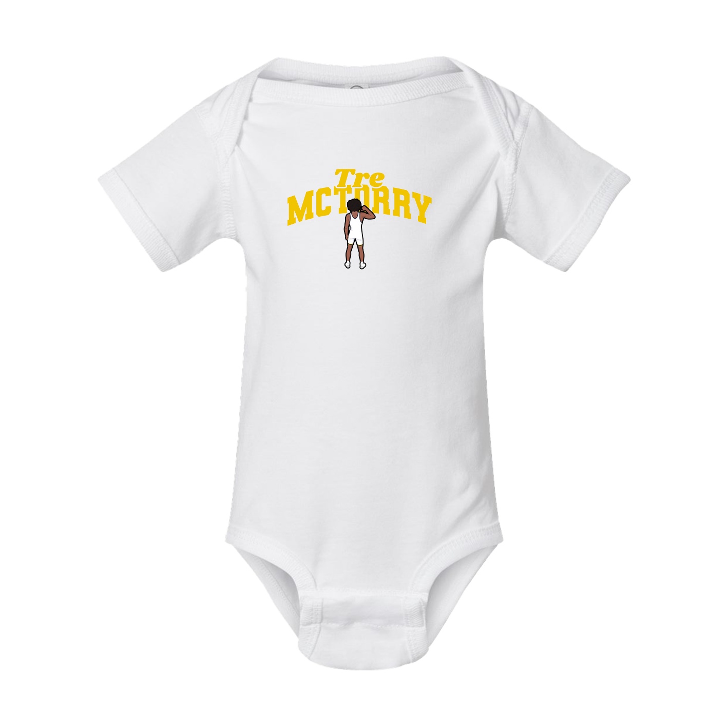 Baby Onesie — Signature Arch in White