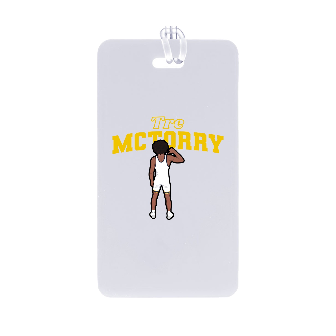 Bag Tag — Name Arch in Classic