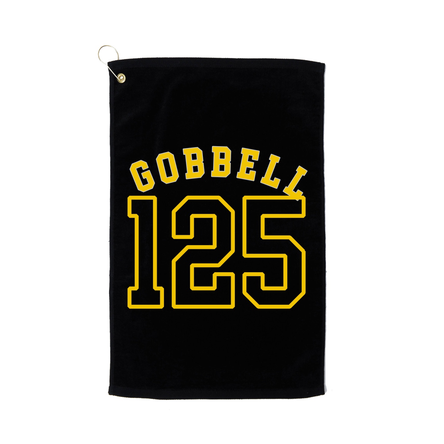 Golf Towel — Shirsey Arch in Black