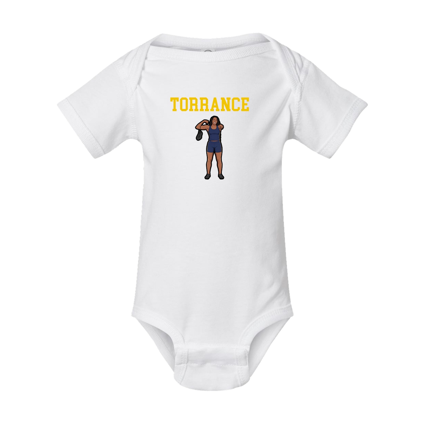 Baby Onesie — Shirsey in White