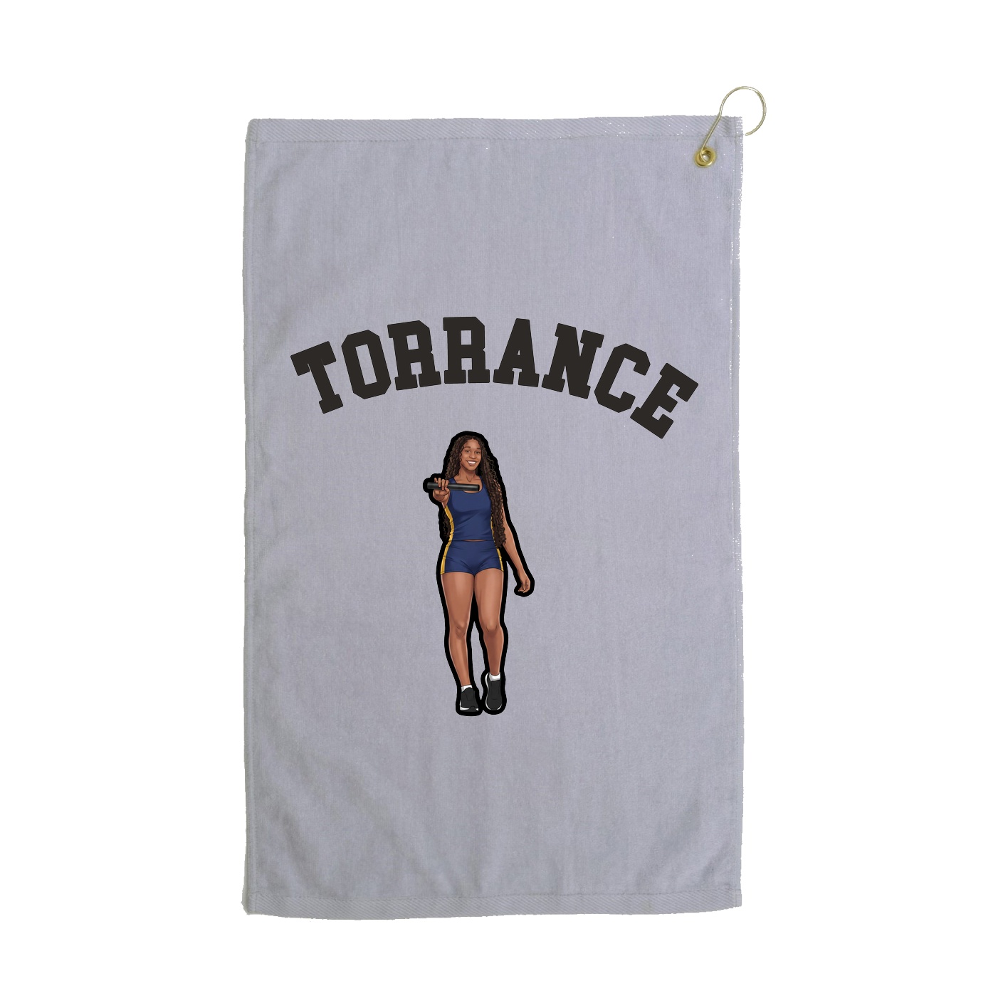 Golf Towel — Shirsey Arch in Grey
