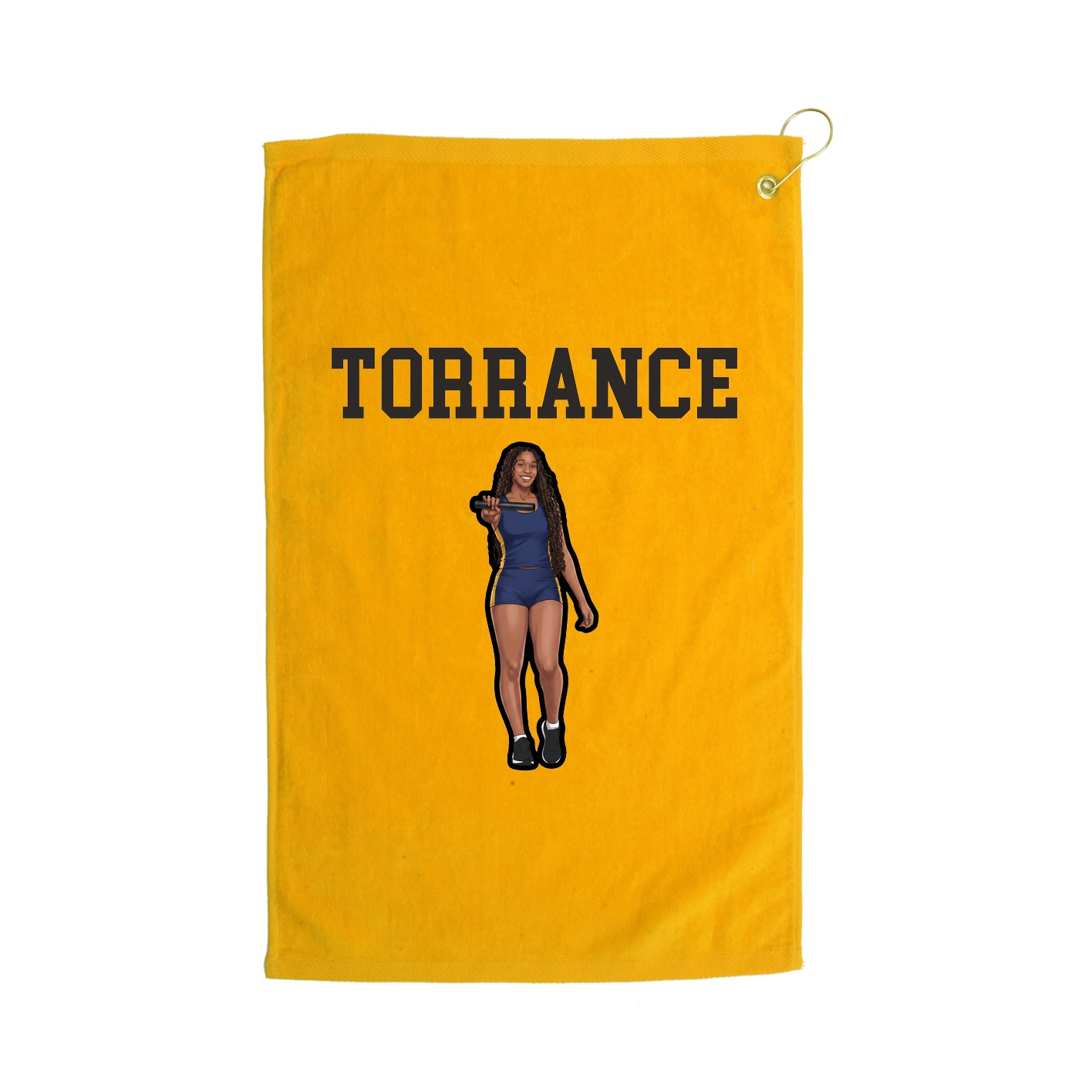 Golf Towel — Shirsey in Gold