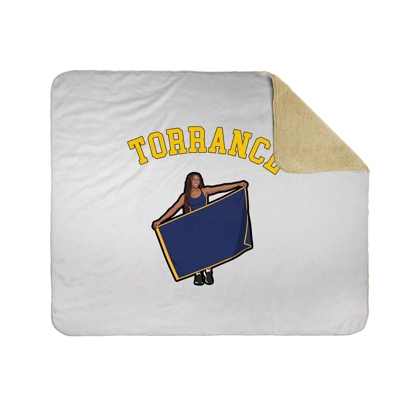Throw Blanket — Shirsey Arch in White