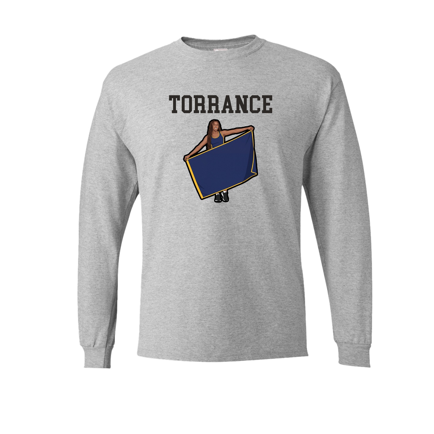 Long Sleeve Tee — Shirsey in Grey