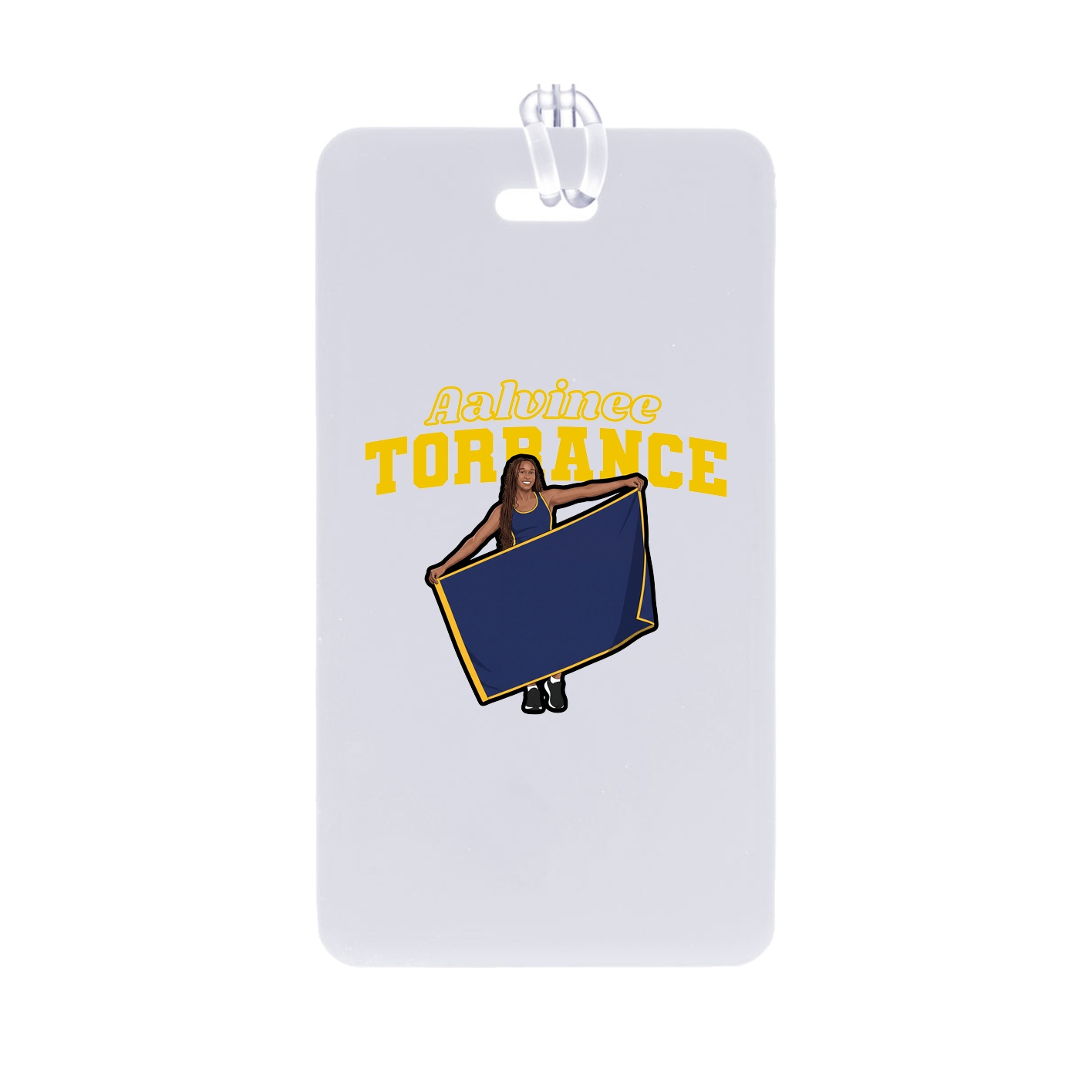 Bag Tag — Name Arch in Classic