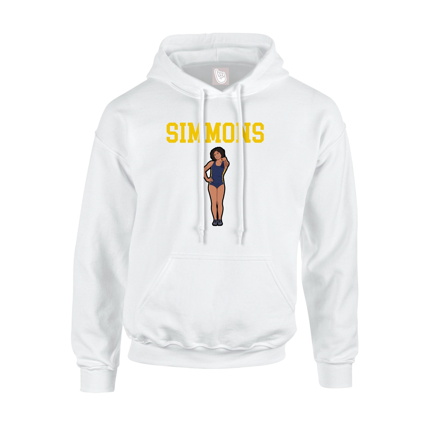 Youth Hoodie — Shirsey in White