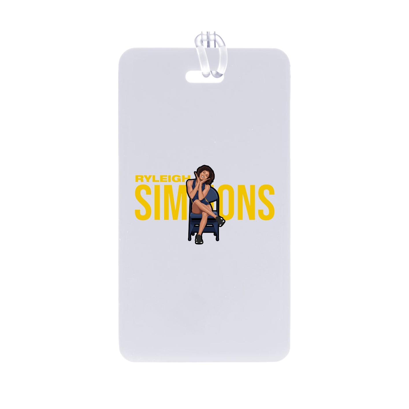 Bag Tag — Player Name in Classic