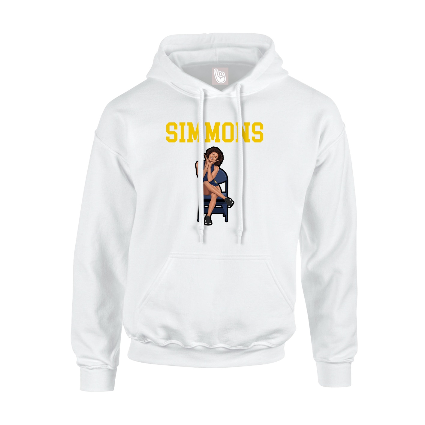 Hoodie — Shirsey in White
