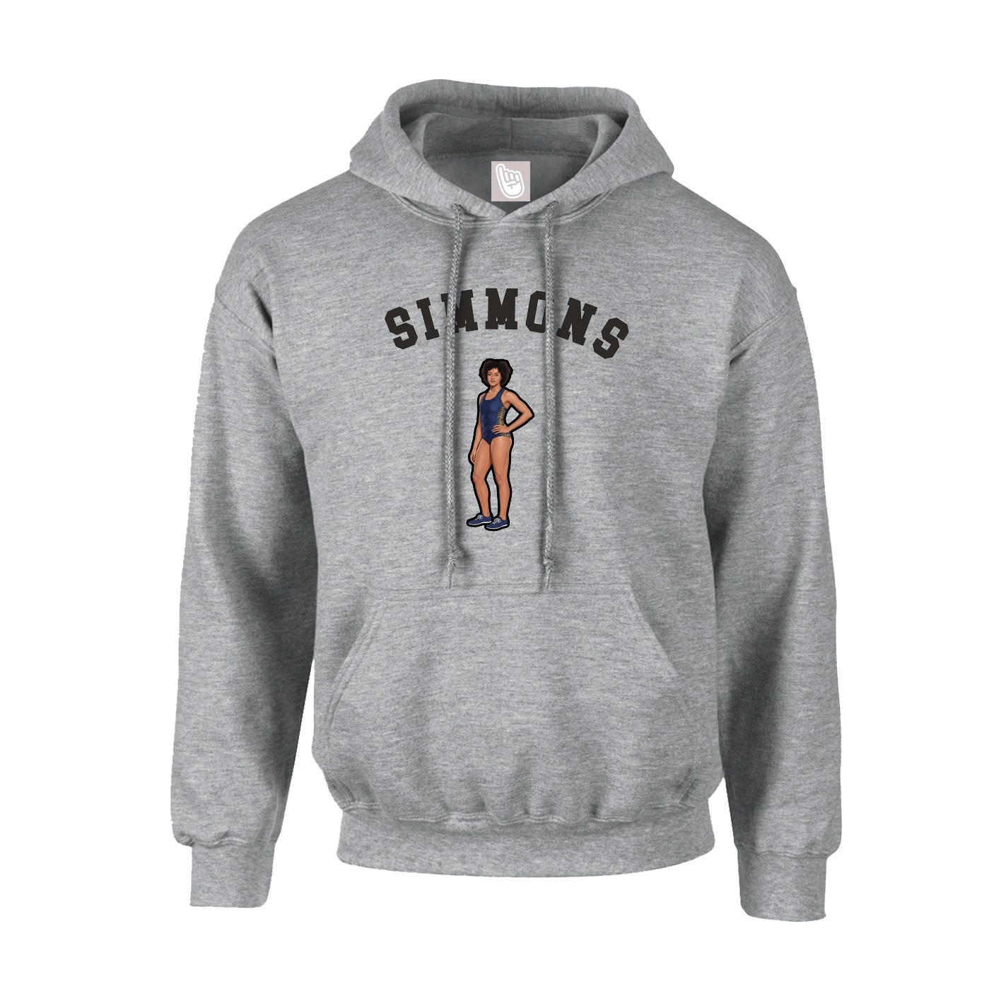 Hoodie — Shirsey Arch in Grey