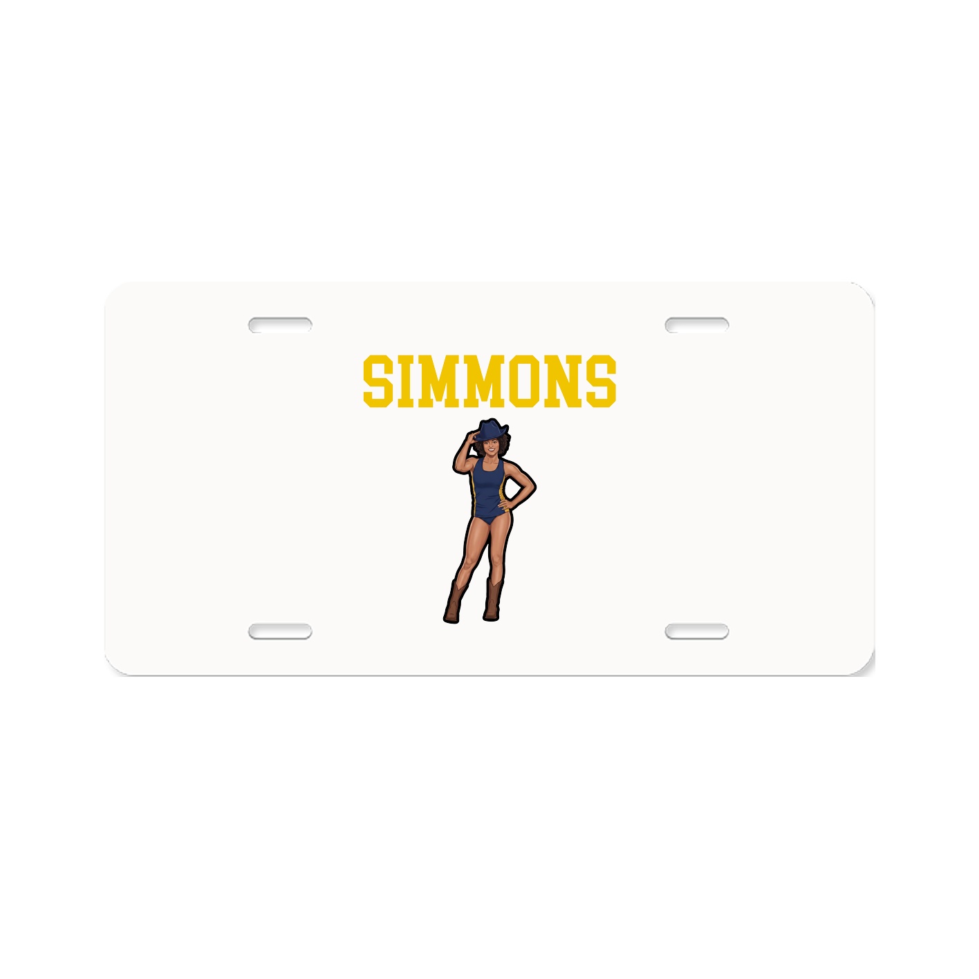 License Plate — Shirsey in Classic