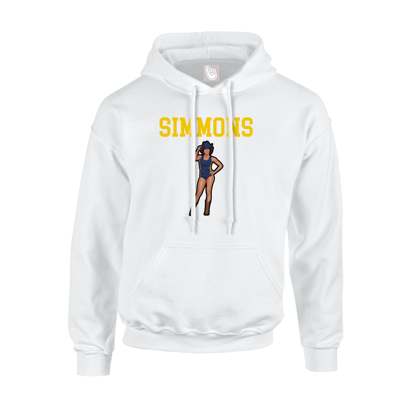 Youth Hoodie — Shirsey in White