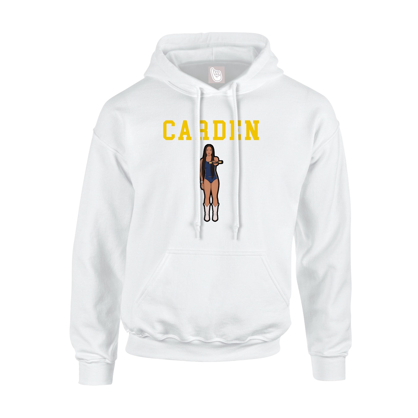 Youth Hoodie — Shirsey in White
