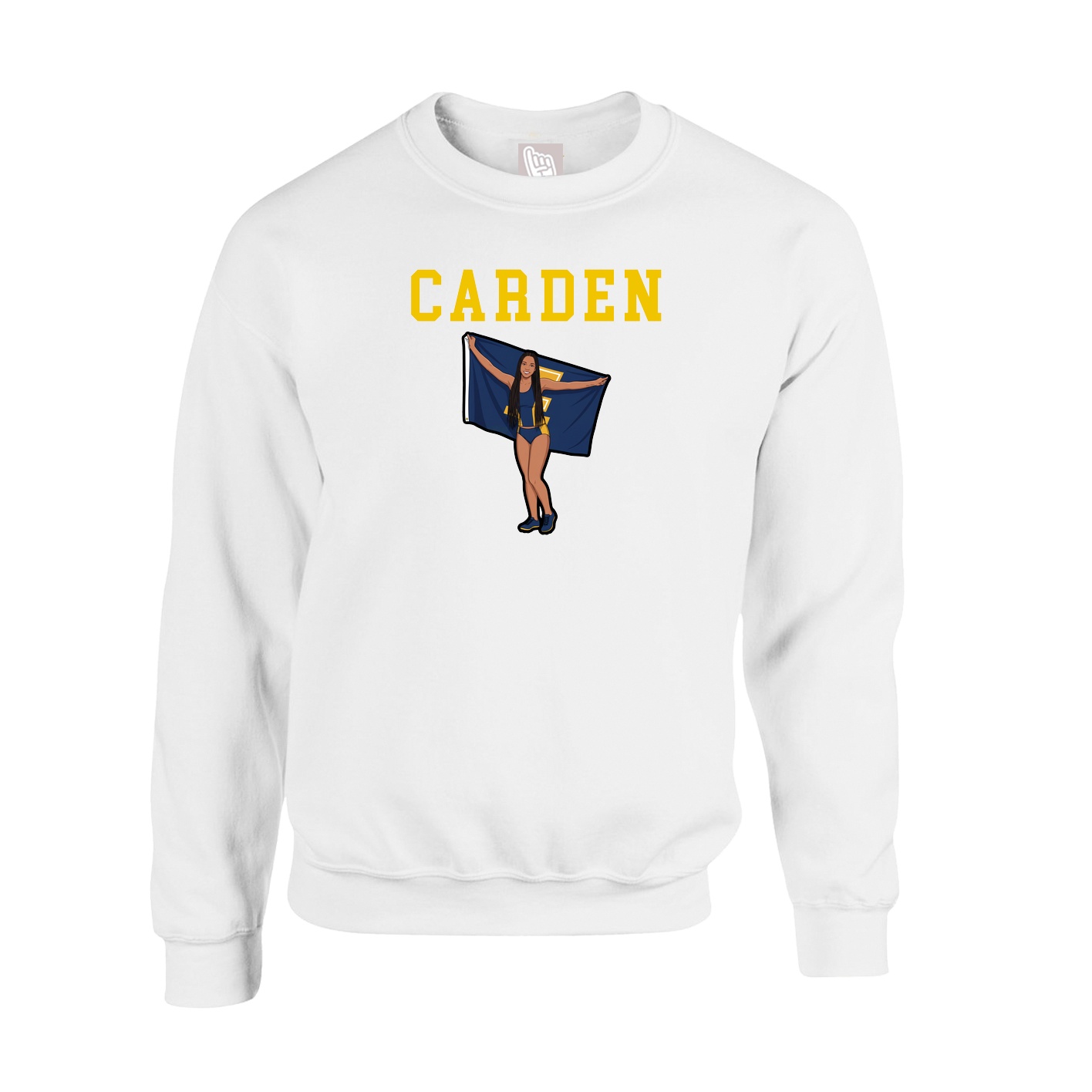 Fleece Crew — Shirsey in White