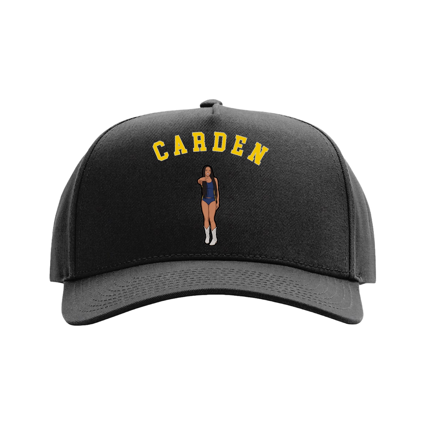Full Fabric Five-Panel Champ Cap