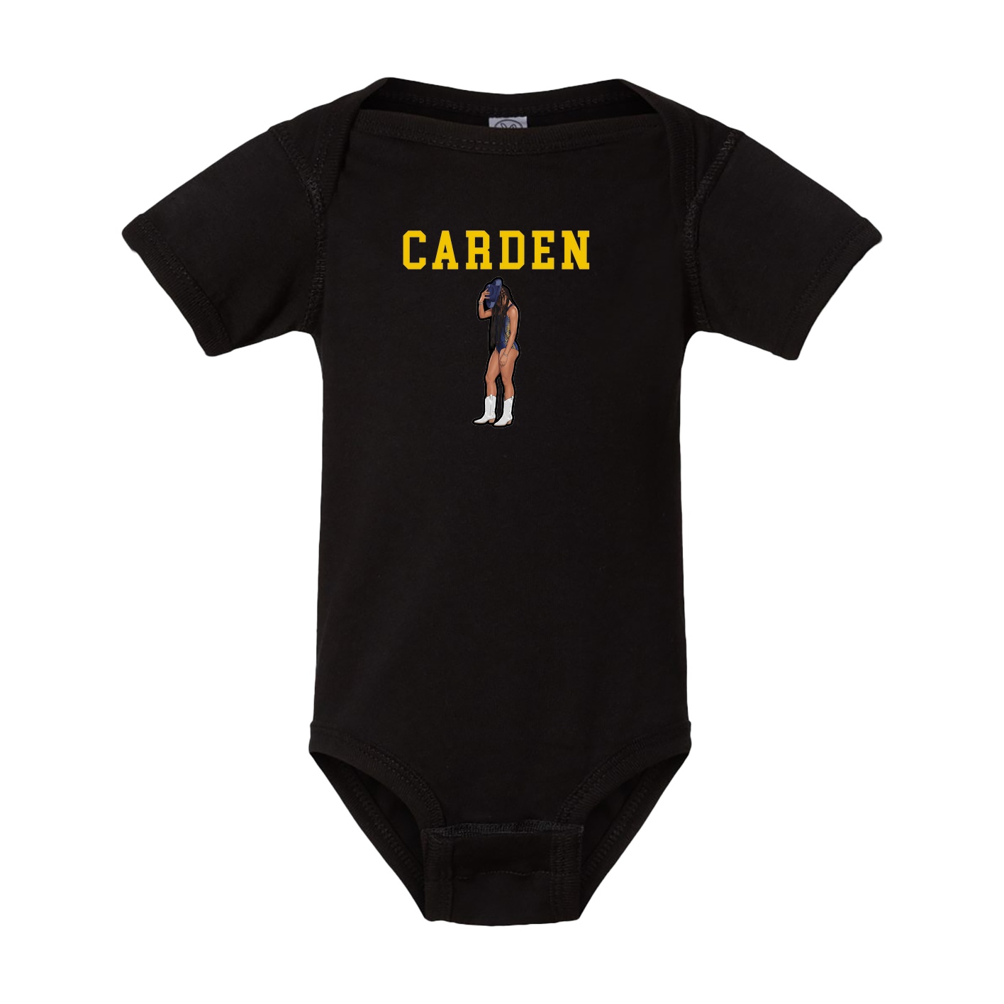 Baby Onesie — Shirsey in Black
