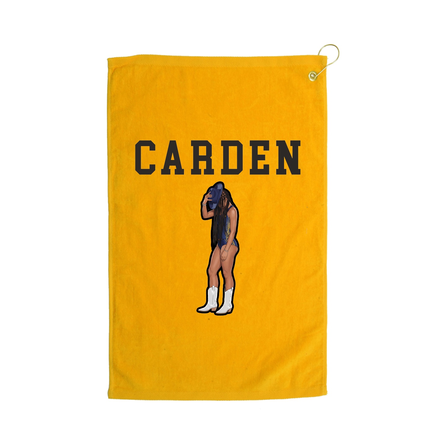 Golf Towel — Shirsey in Gold