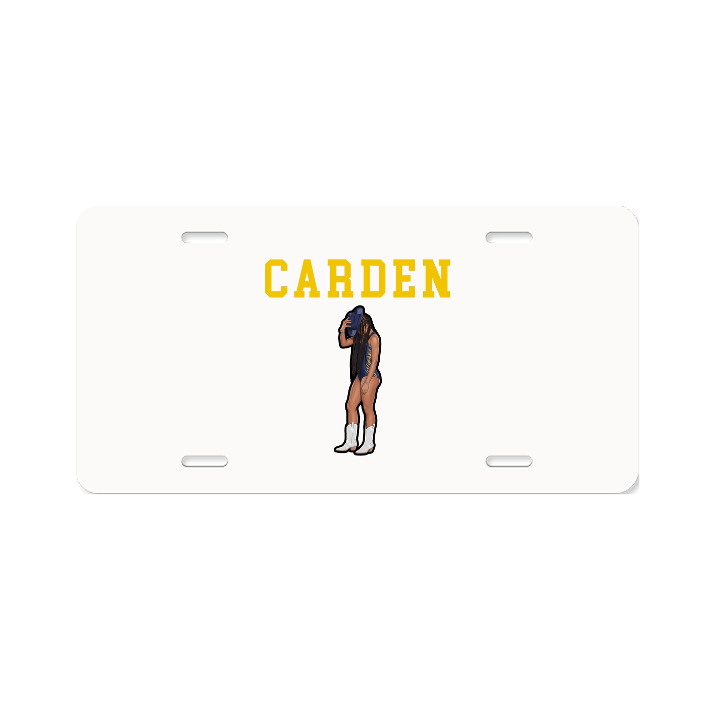 License Plate — Shirsey in Classic