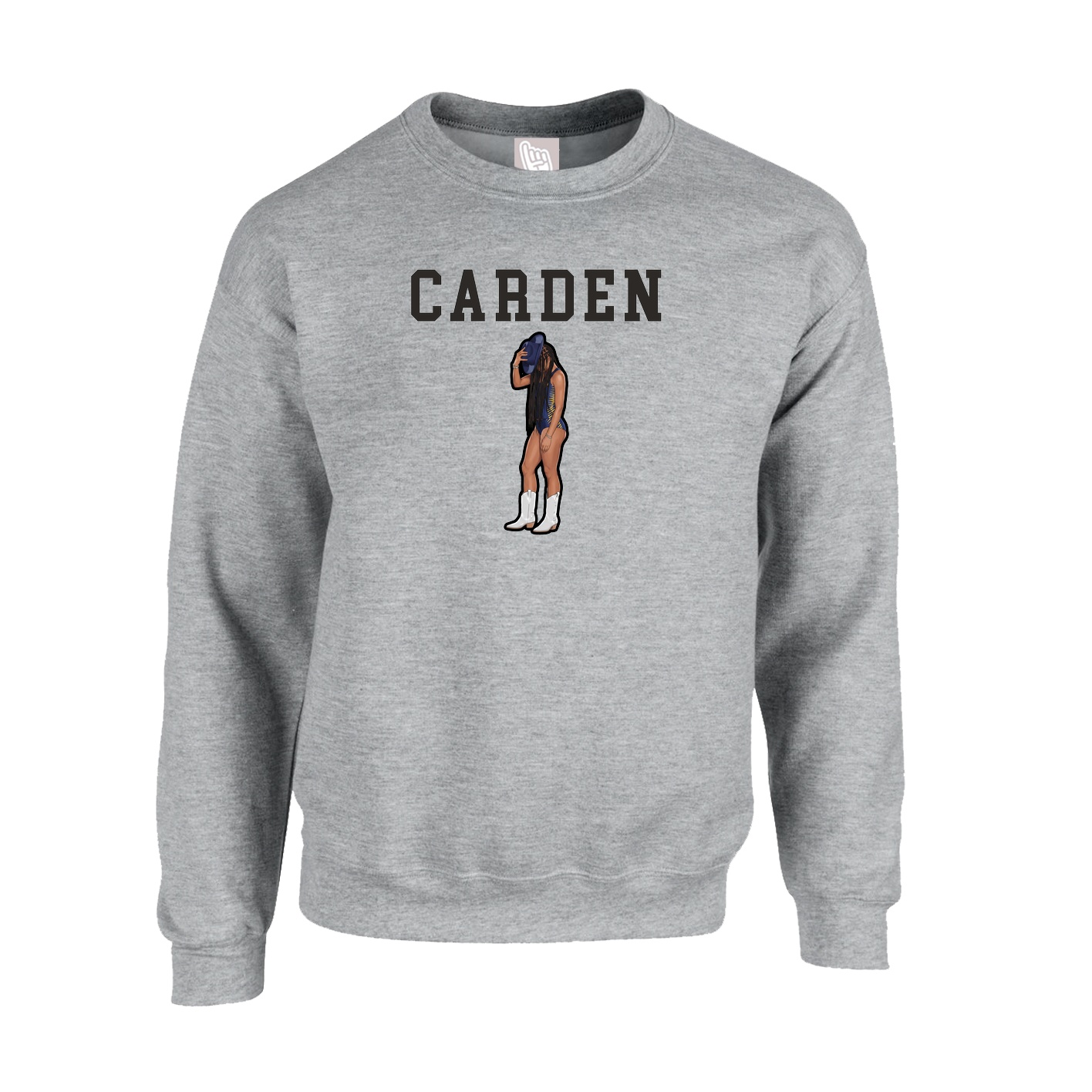 Fleece Crew — Shirsey in Grey