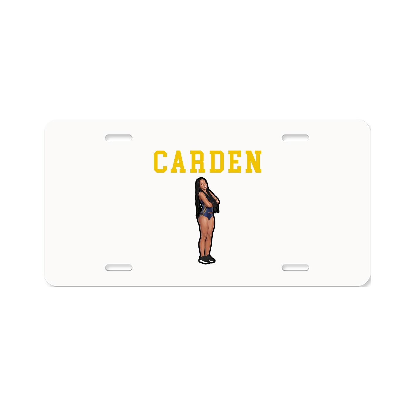 License Plate — Shirsey in Classic