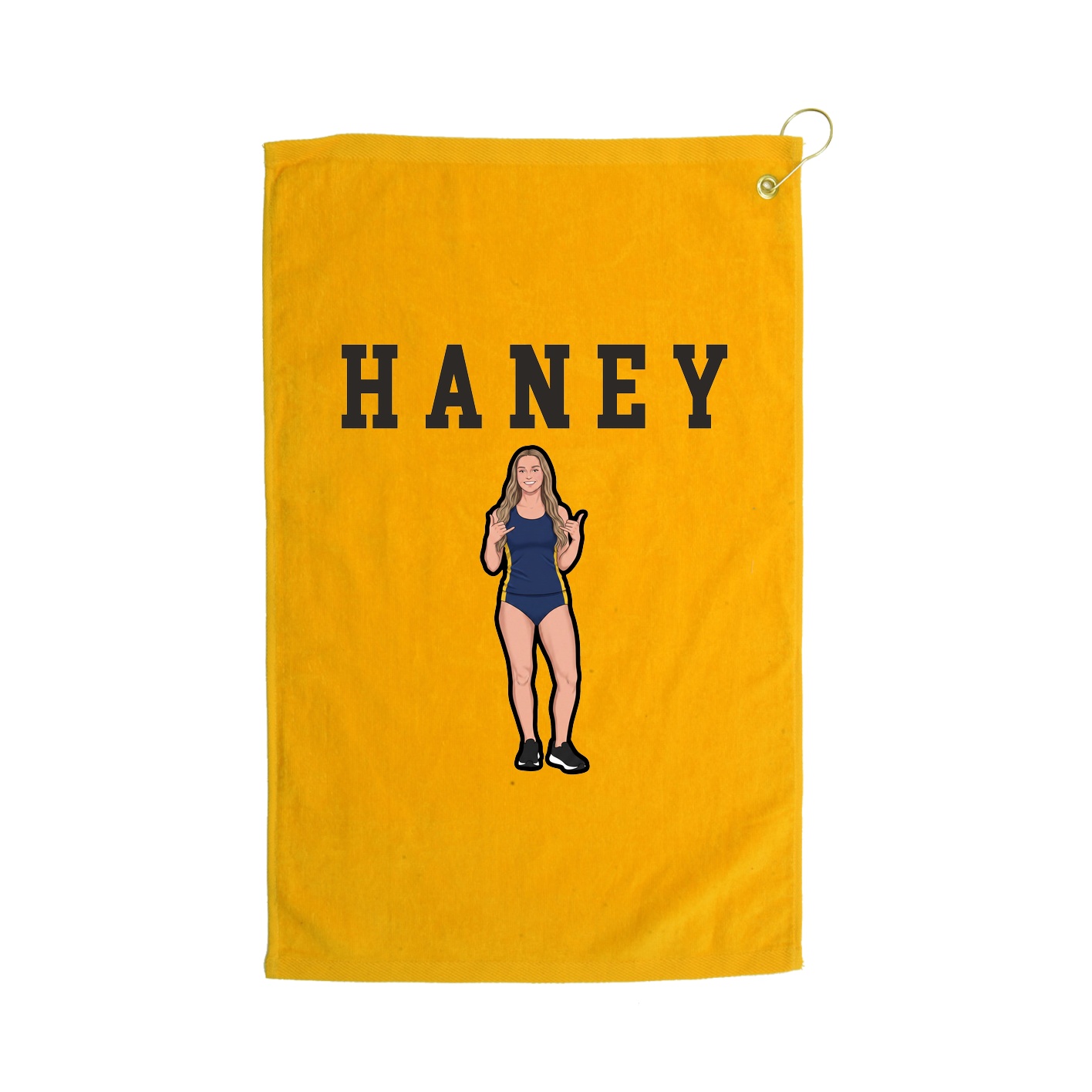 Golf Towel — Shirsey in Gold