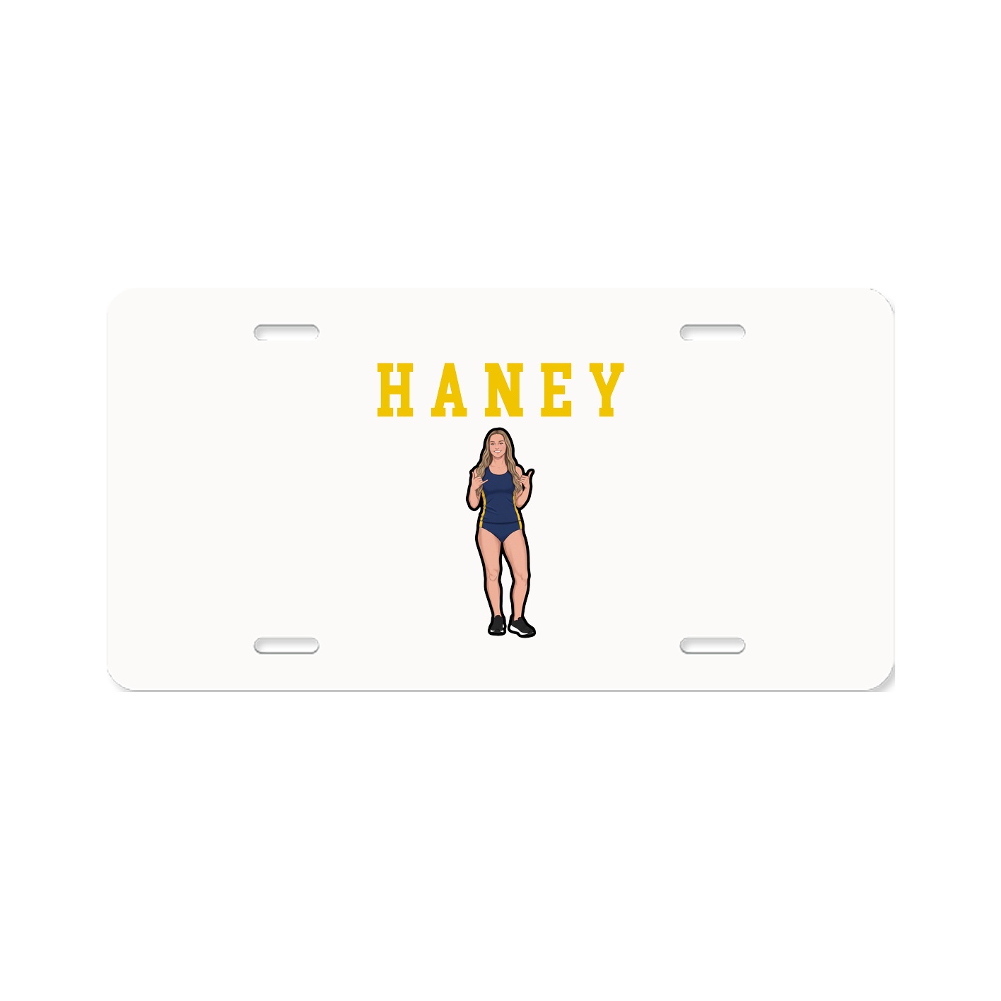 License Plate — Shirsey in Classic