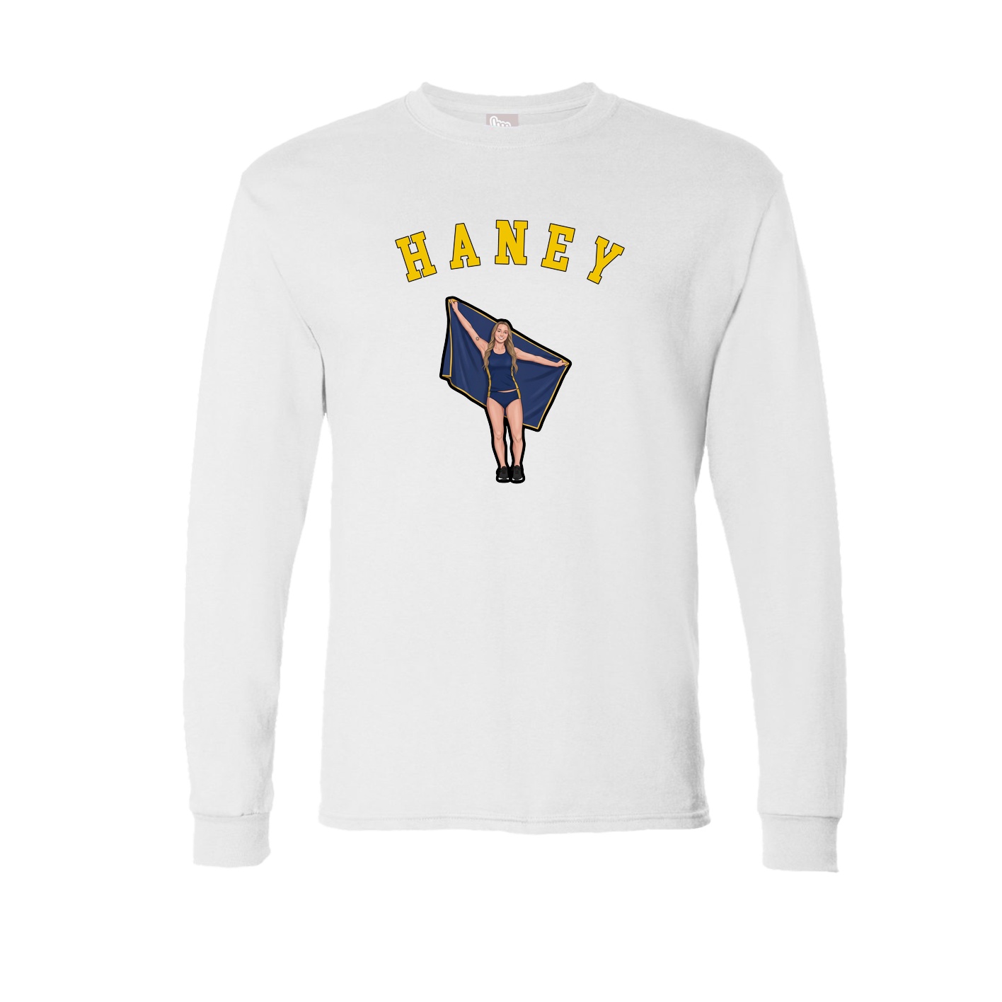 Long Sleeve Tee — Shirsey Arch in White