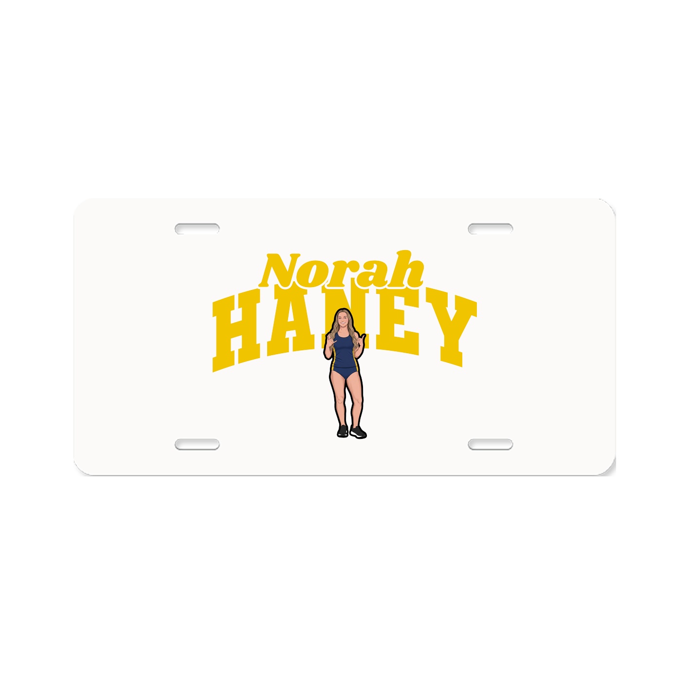 License Plate — Signature Arch in Classic