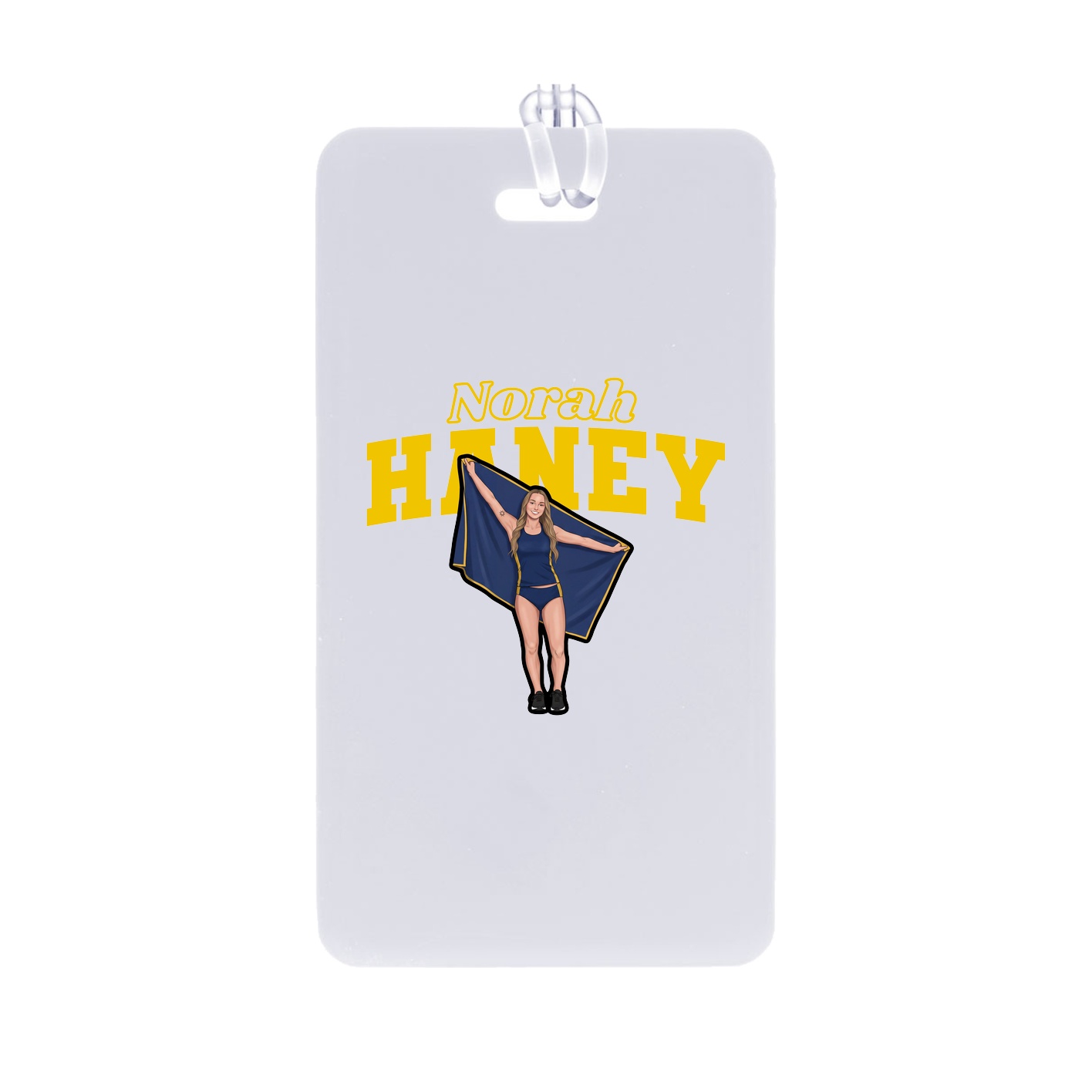 Bag Tag — Name Arch in Classic